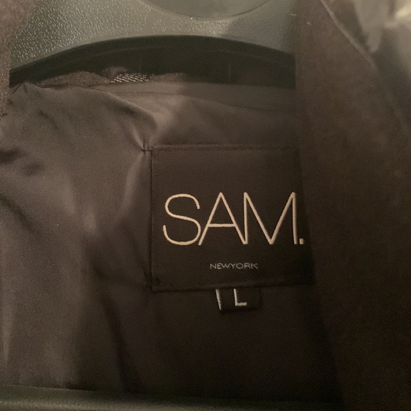 SAM mens coat 2 piece used like once every stylish very warm size L - Picture 3 of 17